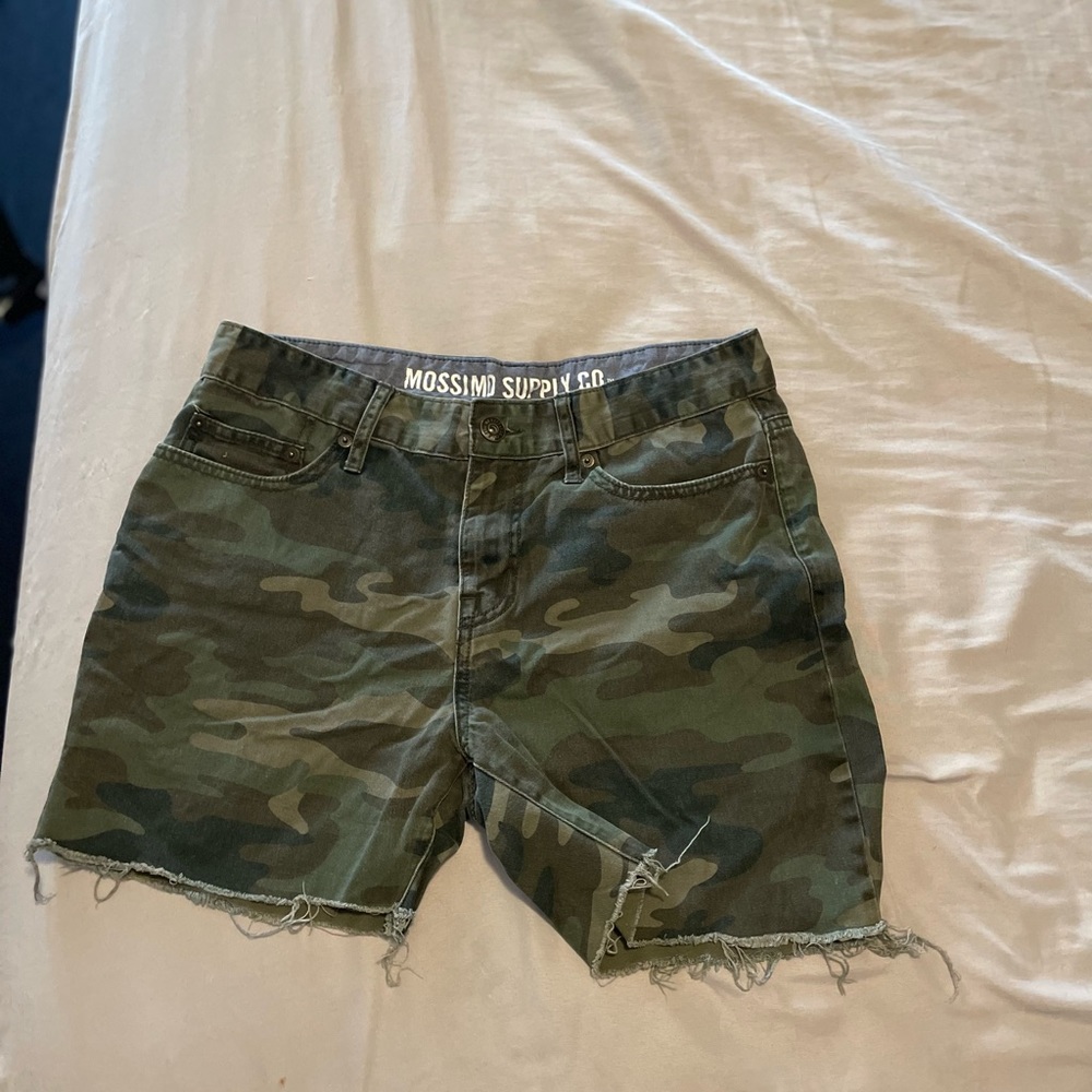 Camo Cargo Shorts